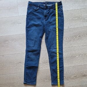 Classic Indigo High Rise Skinny Jeans for Women